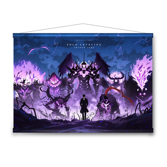 Solo Leveling - Shadow Army Wall Scroll